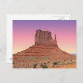 Monument valley, Utah Briefkaart (Voorkant / Achterkant)