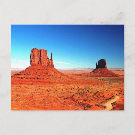 Monument Valley, Utah Briefkaart (Voorkant)