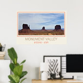 Monument Valley - Utah en Arizona Poster (Thuiskantoor)