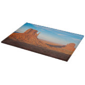 Monument Valley Utah-woestijnmittens in panoramiek Snijplank (Hoek)