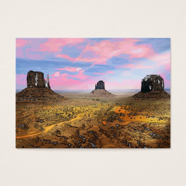 Monument Valley Visitekaartjes (Voorkant)