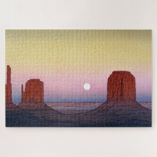 Monument Valley, Yoshida, Woodcut Legpuzzel