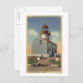 Monument van Cabrillo Nat'l, vuurtoren van Point L Briefkaart (Voorkant / Achterkant)