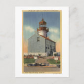 Monument van Cabrillo Nat'l, vuurtoren van Point L Briefkaart (Voorkant)