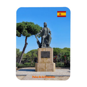 Monument van Columbus, Palos de la Frontera Magneet
