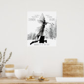 Monument van de Derde Engel - Tsjernobyl, Oekraïne Poster (Keuken)