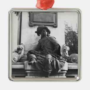 Monument voor Alexandre Dumas Pere, d'Artagnan Metalen Ornament