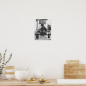 Monument voor Alexandre Dumas Pere, d'Artagnan Poster (Keuken)