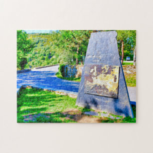 Monument voor de Camino de Santiago Legpuzzel