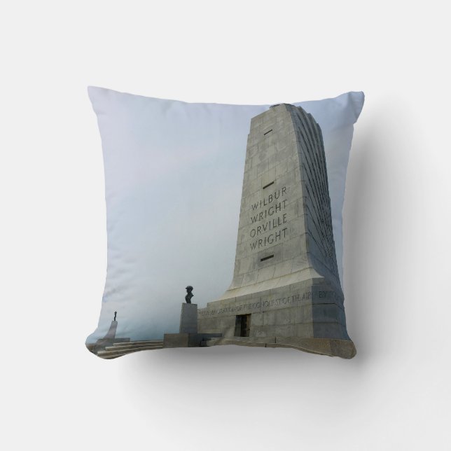 Monument voor de Wright Brothers Kussen (Voorkant)