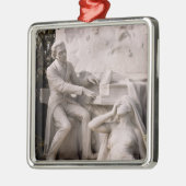 Monument voor Frederic Chopin Metalen Ornament (Links)