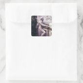 Monument voor Frederic Chopin Vierkante Sticker (Tas)