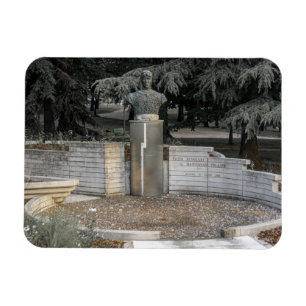 Monument voor Tazio Nuvolari Flexibele fotomagneet Magneet