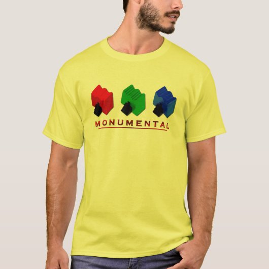 monumentaal t-shirt (Voorkant)