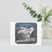 Monumental Mt. Rushmore Briefkaart (Staand voorkant)