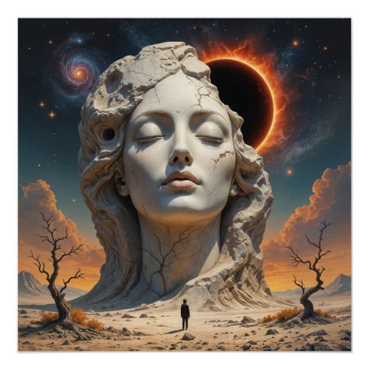 Monumentale Vrouw Perfect Poster (Voorkant)
