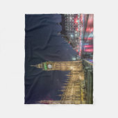 Monumenten | Big Ben at Night Fleece Deken (Voorkant)
