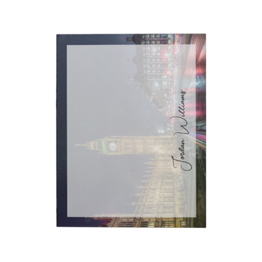 Monumenten | Big Ben at Night Notitieblok (Gedraaid)