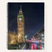 Monumenten | Big Ben at Night Notitieboek (Voorkant)