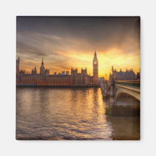 Monumenten Big Ben & Houses of Parliament Magneet