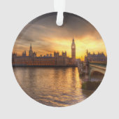 Monumenten Big Ben & Houses of Parliament Ornament (achterkant)