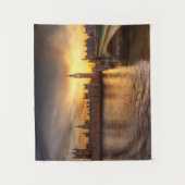 Monumenten Big Ben & Houses of Parliament Wandkleed (Voorkant)