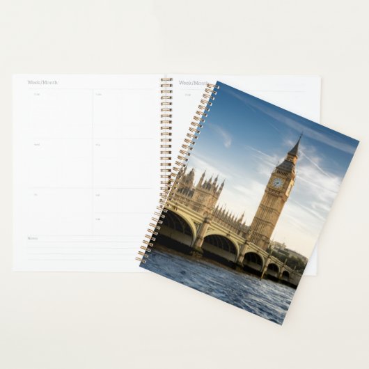Monumenten Big Ben, London England Planner (Display)