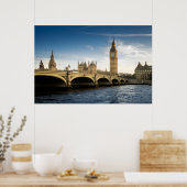 Monumenten Big Ben, London England Poster (Keuken)