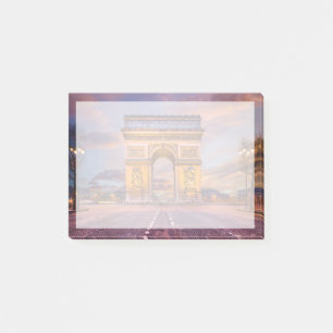 Monumenten Boog van Triomphe, Parijs Frankrijk Post-it® Notes