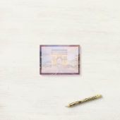 Monumenten Boog van Triomphe, Parijs Frankrijk Post-it® Notes (Op bureau)