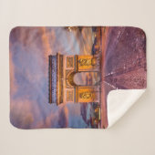 Monumenten Boog van Triomphe, Parijs Frankrijk Sherpa Deken (Voorkant (horizontaal))