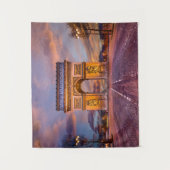 Monumenten Boog van Triomphe, Parijs Frankrijk Wandkleed (Voorkant)