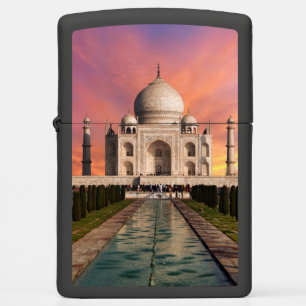 Monumenten Colorful View of the Taj Mahal