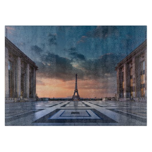 Monumenten De Eiffel Tower Snijplank (Voorkant)