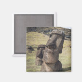 Monumenten | Easter Island, Chile Magneet (Voorkant / Achterkant)
