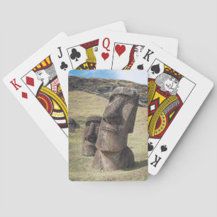 Monumenten Easter Island, Chile Pokerkaarten