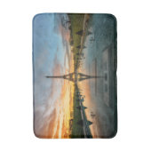 Monumenten Eiffel Tower Sunrise Badmat (Voorkant Verticaal)