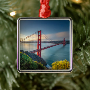Monumenten Golden Gate San Francisco Metalen Ornament