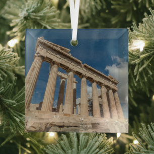 Monumenten Greece Glas Ornament