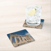 Monumenten Greece Vierkante Kartonnen Onderzetter (Insitu)