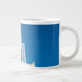 Monumenten | Greek Blue Dome Church Extra Grote Beker (Rechts)