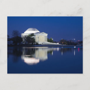 Monumenten   Het Jefferson Memorial Briefkaart