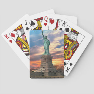 Monumenten   Het Vrijheidsbeeld Pokerkaarten
