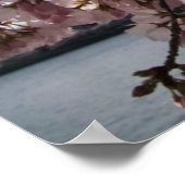 Monumenten | Jefferson Memorial Cherry Blossoms Poster (Hoek)