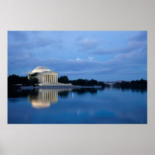 Monumenten   Jefferson Memorial Poster