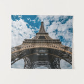 Monumenten | Looking Up at the Eiffel Tower Wandkleed (Voorkant (horizontaal))