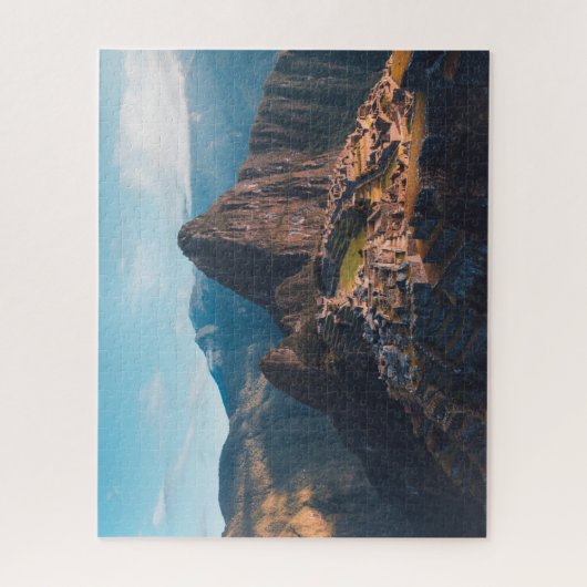 Monumenten Machu Picchu, Peru Legpuzzel (Verticaal)