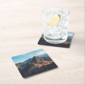 Monumenten Machu Picchu, Peru Vierkante Kartonnen Onderzetter (Insitu)