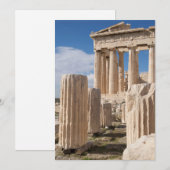 Monumenten | Parthenon Acropolis Athene Griekenlan Bedankkaart (Voorkant / Achterkant)