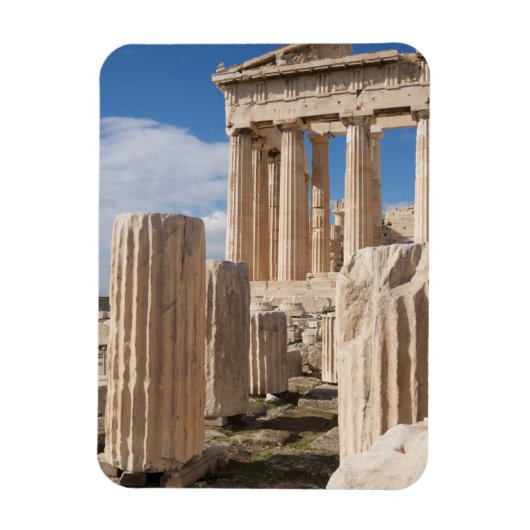 Monumenten | Parthenon Acropolis Athene Griekenlan Magneet (Verticaal)